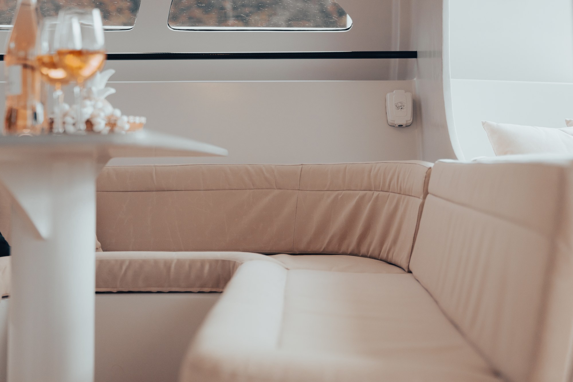 Comfortable sofa area for the 30-guest Vibes Similan trip